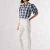 Jeans a vita alta e vestibilità affusolata – Viola Jeans a vita alta e vestibilità affusolata – Viola