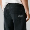 Jeans a vita alta e vestibilità ampia Jeans a vita alta e vestibilità ampia