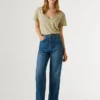 Jeans a vita alta e vestibilità ampia – Addison Jeans a vita alta e vestibilità ampia – Addison
