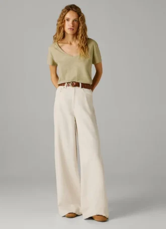 Jeans a vita alta e vestibilità ampia – Jaimy