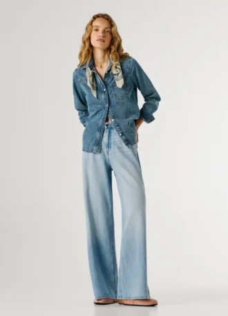 Jeans a vita alta e vestibilità ampia – Jaimy