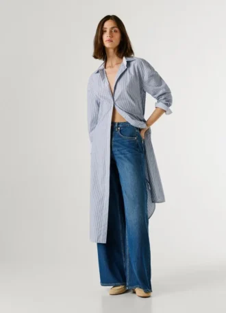Jeans a vita alta e vestibilità ampia – Jaimy