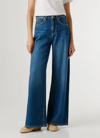 Jeans a vita alta e vestibilità ampia – Jaimy