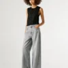 Jeans a vita alta e vestibilità ampia – Jaimy Jeans a vita alta e vestibilità ampia – Jaimy