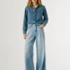 Jeans a vita alta e vestibilità ampia – Jaimy Jeans a vita alta e vestibilità ampia – Jaimy