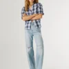 Jeans a vita alta e vestibilità dritta – Eden
