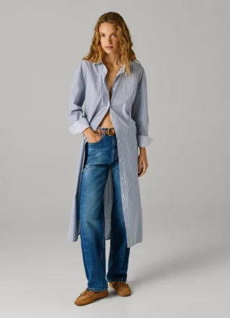 Jeans a vita alta e vestibilità dritta – Eden
