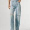 Jeans a vita alta e vestibilità dritta – Eden