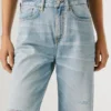 Jeans a vita alta e vestibilità dritta – Eden