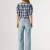 Jeans a vita alta e vestibilità dritta – Eden
