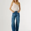Jeans a vita alta e vestibilità dritta – Eden Jeans a vita alta e vestibilità dritta – Eden