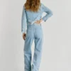 Jeans a vita alta e vestibilità dritta – Eden