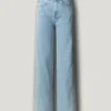 Jeans a vita alta e vestibilità dritta – Eden