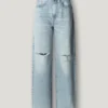 Jeans a vita alta e vestibilità dritta – Eden