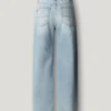 Jeans a vita alta e vestibilità dritta – Eden
