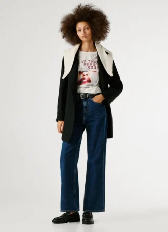Jeans a vita alta e vestibilità dritta – Lexa