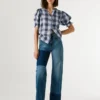 Jeans a vita alta e vestibilità dritta – Lexa