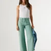 Jeans a vita alta e vestibilità dritta – Lexa