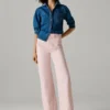 Jeans a vita alta e vestibilità dritta – Lexa