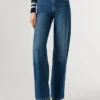 Jeans a vita alta e vestibilità dritta – Lexa