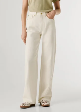Jeans a vita alta e vestibilità dritta – Lexa