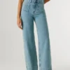 Jeans a vita alta e vestibilità dritta – Lexa