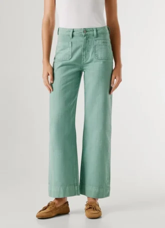 Jeans a vita alta e vestibilità dritta – Lexa