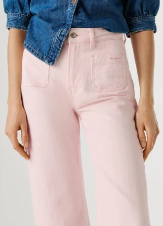 Jeans a vita alta e vestibilità dritta – Lexa