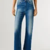 Jeans a vita alta e vestibilità dritta – Lexa