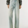 Jeans a vita alta e vestibilità dritta – Lexa