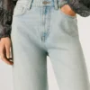 Jeans a vita alta e vestibilità dritta – Lexa