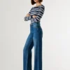 Jeans a vita alta e vestibilità dritta – Lexa