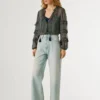 Jeans a vita alta e vestibilità dritta – Lexa