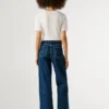 Jeans a vita alta e vestibilità dritta – Lexa