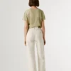 Jeans a vita alta e vestibilità dritta – Lexa