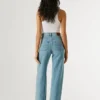 Jeans a vita alta e vestibilità dritta – Lexa