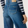 Jeans a vita alta e vestibilità dritta – Lexa