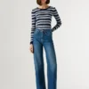 Jeans a vita alta e vestibilità dritta – Lexa