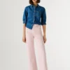 Jeans a vita alta e vestibilità dritta – Lexa