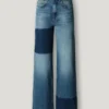 Jeans a vita alta e vestibilità dritta – Lexa