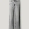 Jeans a vita alta e vestibilità dritta – Lexa
