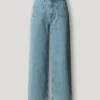 Jeans a vita alta e vestibilità dritta – Lexa