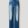 Jeans a vita alta e vestibilità dritta – Lexa