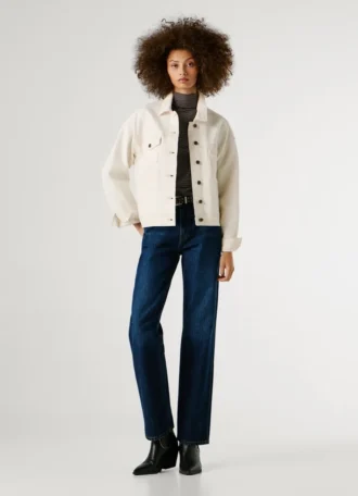 Jeans a vita alta e vestibilità dritta – Robyn