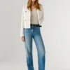 Jeans a vita alta e vestibilità dritta – Robyn