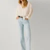 Jeans a vita alta e vestibilità dritta – Robyn