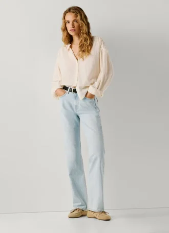 Jeans a vita alta e vestibilità dritta – Robyn