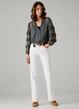 Jeans a vita alta e vestibilità dritta – Robyn