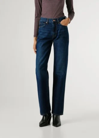 Jeans a vita alta e vestibilità dritta – Robyn