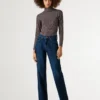 Jeans a vita alta e vestibilità dritta – Robyn